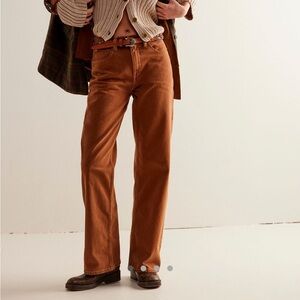 Free People Brown Jeans